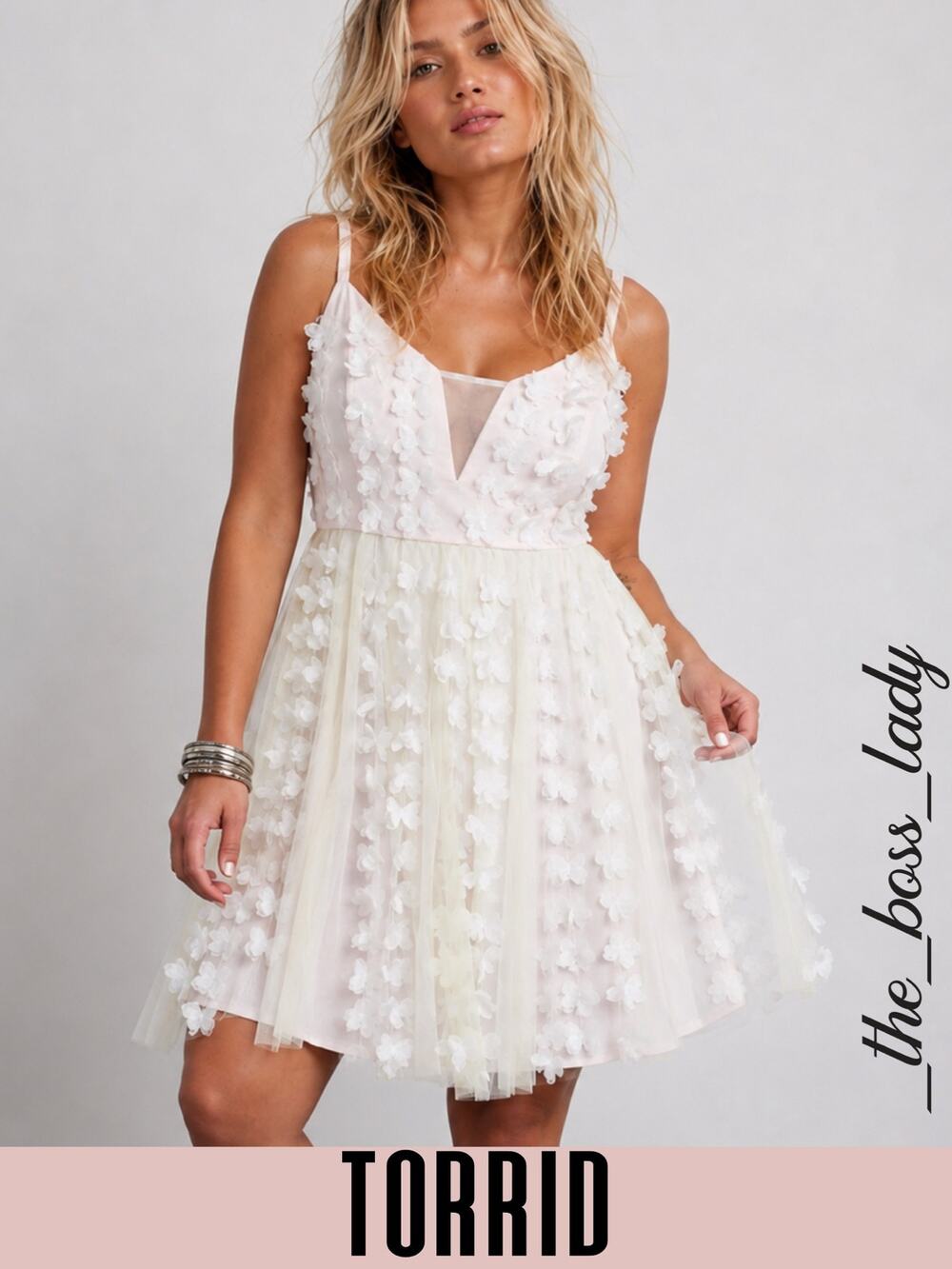 Torrid Dip Dye Ombre Fairy Costume Mini Dress Pastel Flowy Costume 2X